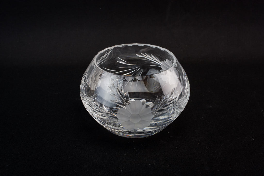 Retro glass bowl