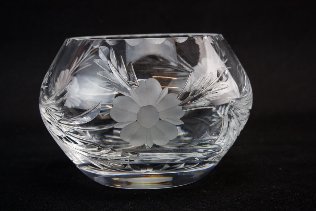 Retro glass bowl