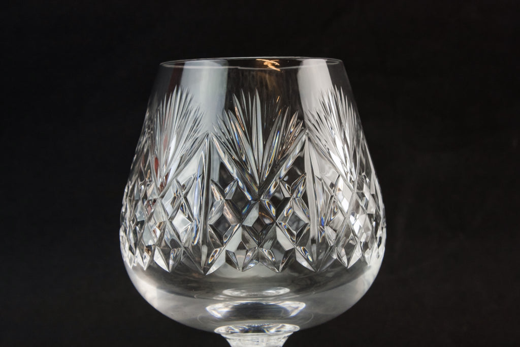 Stem brandy glass