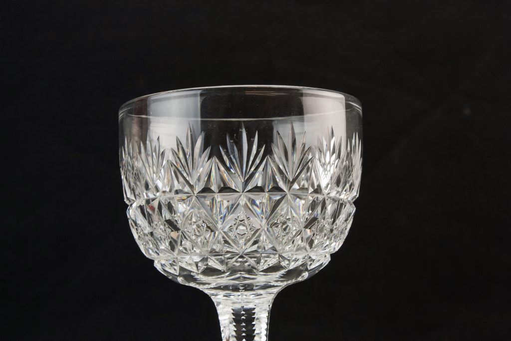 6 Webb wine glasses