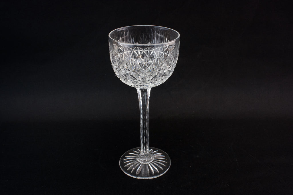 6 Webb wine glasses