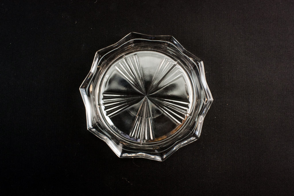 6 Modernist glass coasters