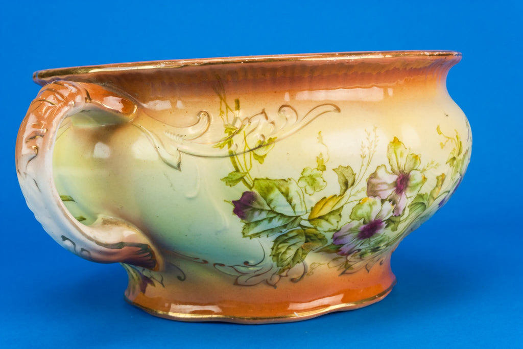 Art Nouveau pottery planter