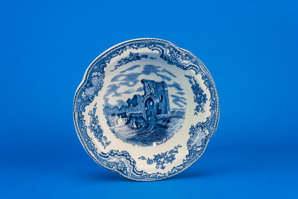 6 retro pottery dessert bowls