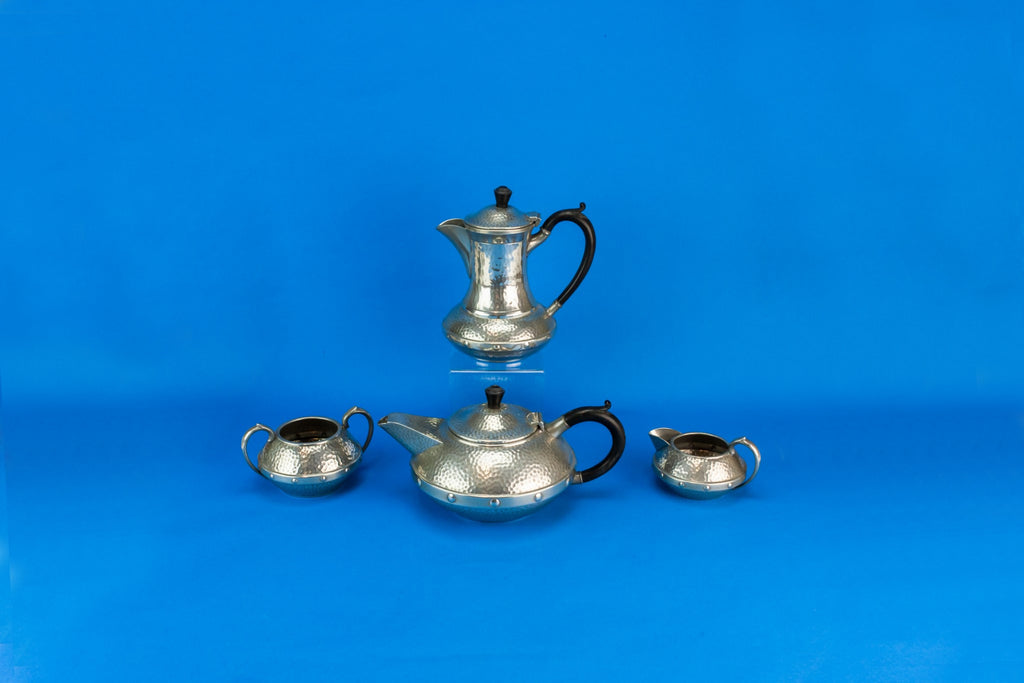 Pewter tea & coffee set