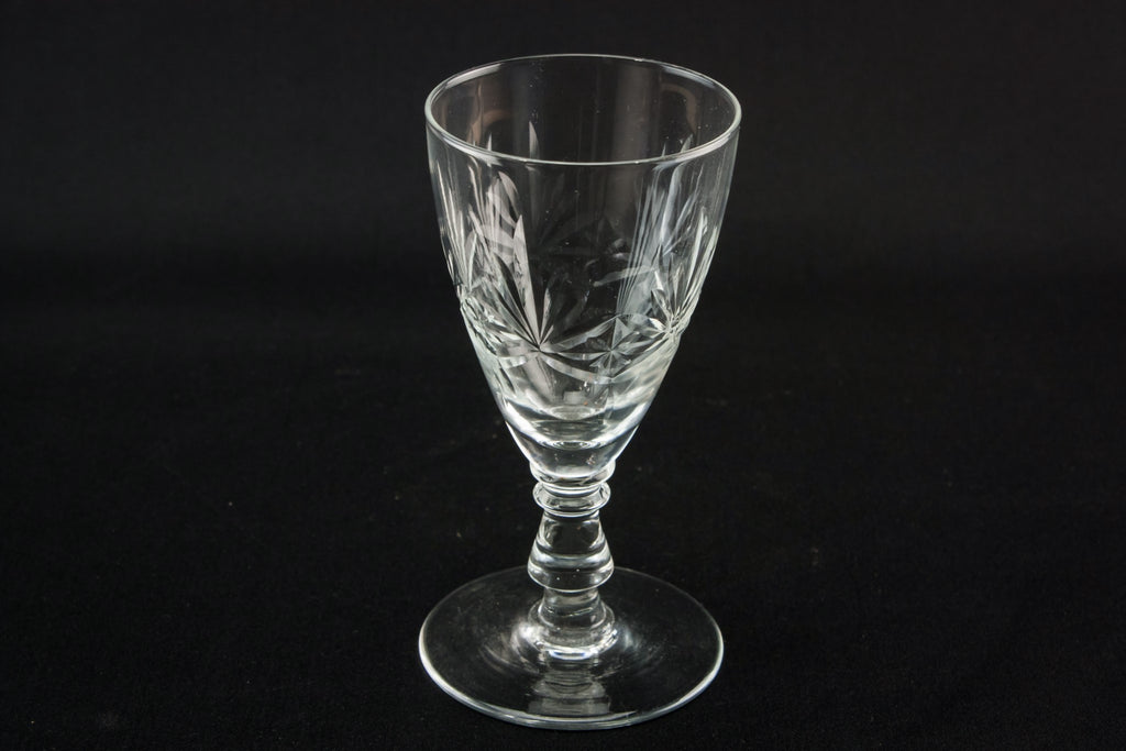 6 dessert wine glasses