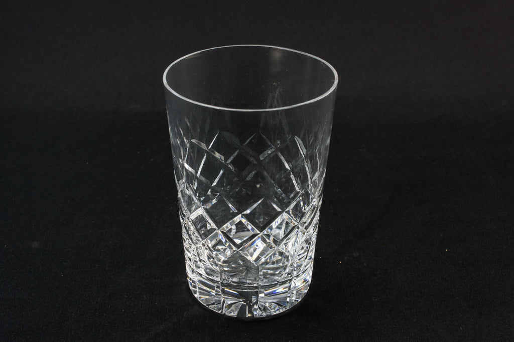 2 tumbler whisky glasses