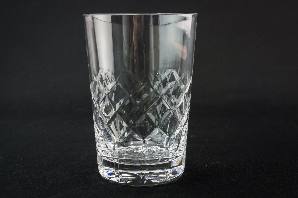 2 tumbler whisky glasses