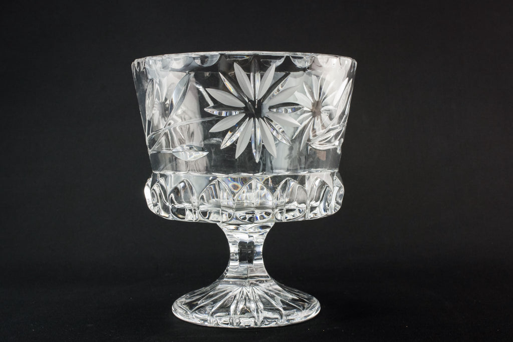 Retro glass bowl