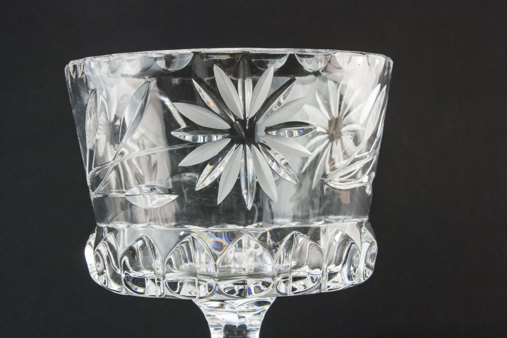 Retro glass bowl