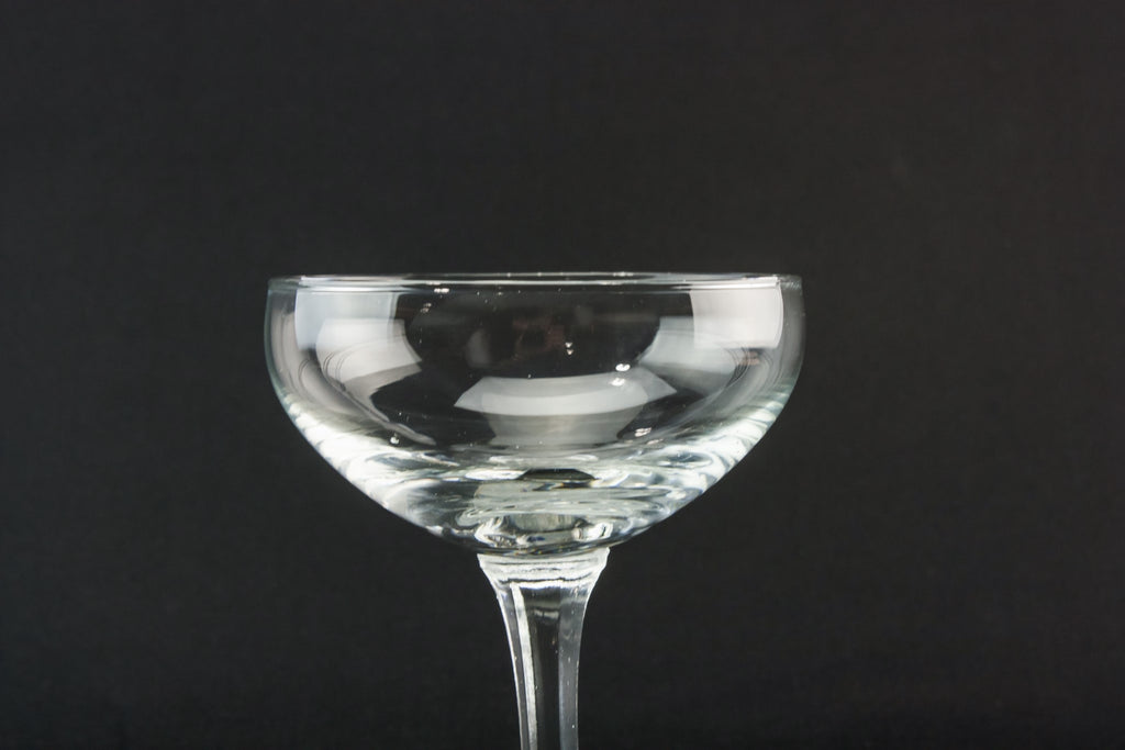 2 stem champagne saucers