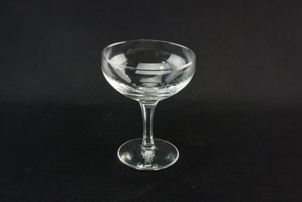 2 stem champagne saucers