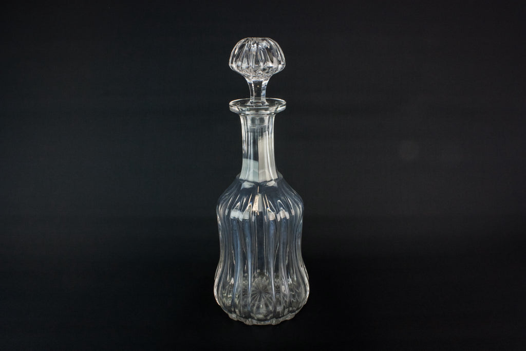 Blown glass sherry decanter