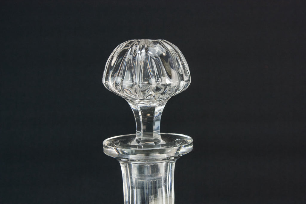 Blown glass sherry decanter