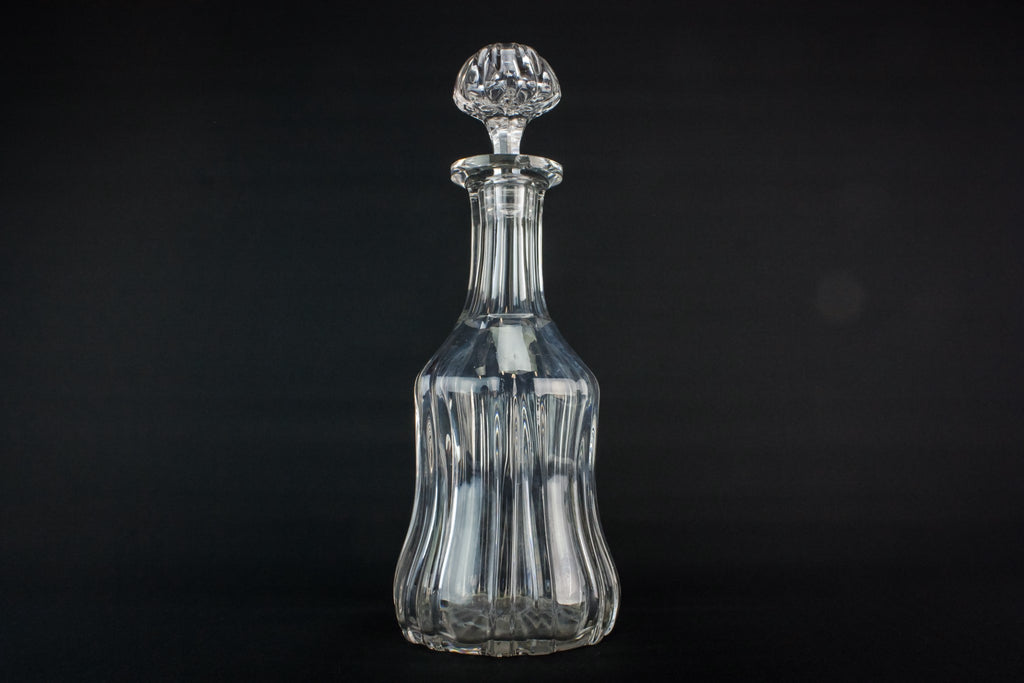 Blown glass sherry decanter