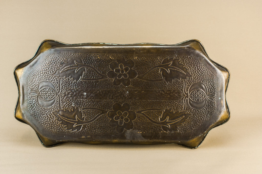 Arts & Crafts copper tray