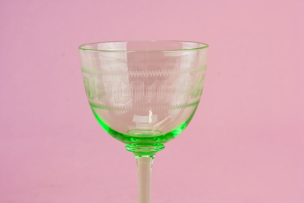 4 uranium wine glasses