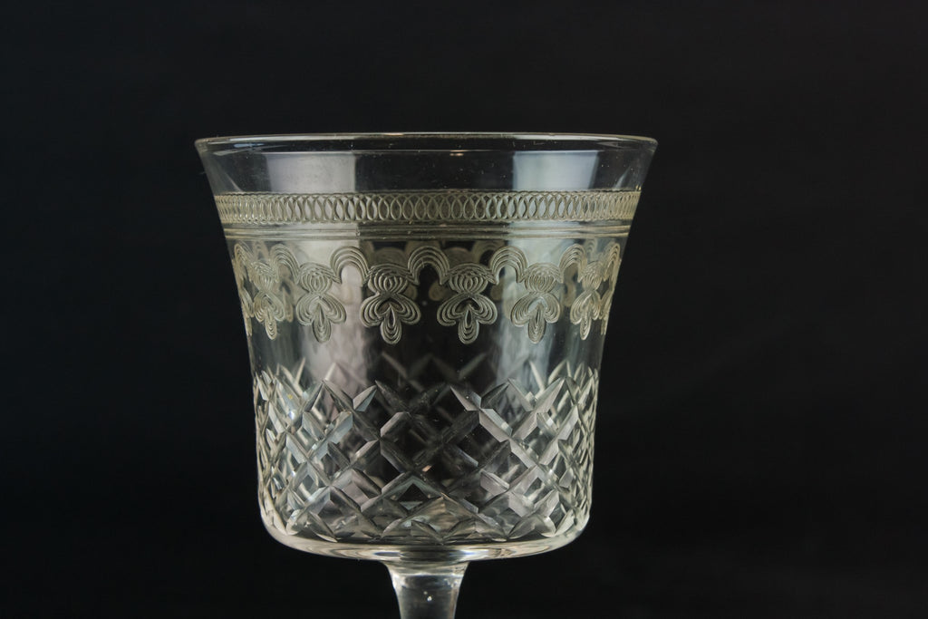 2 Pall Mall port glasses