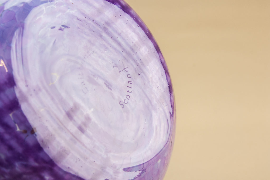 Caithness glass vase