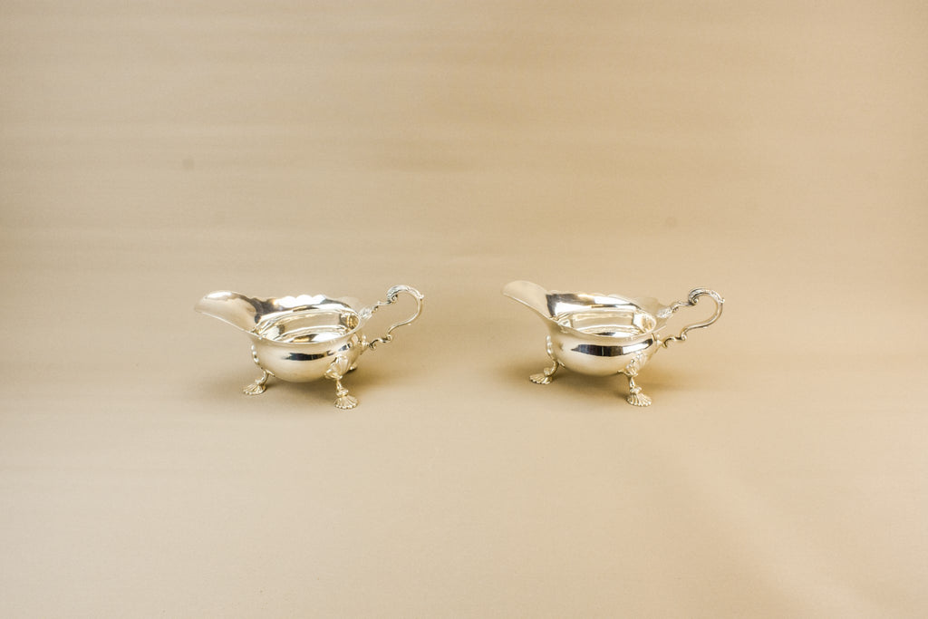 2 Mappin & Webb gravy boats