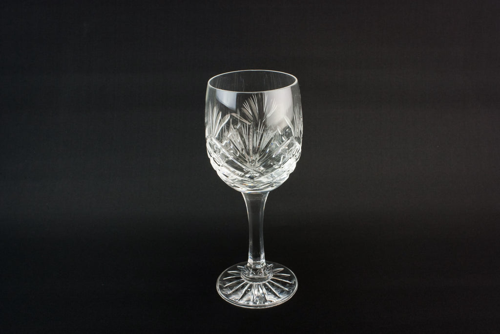 6 large wine glasses