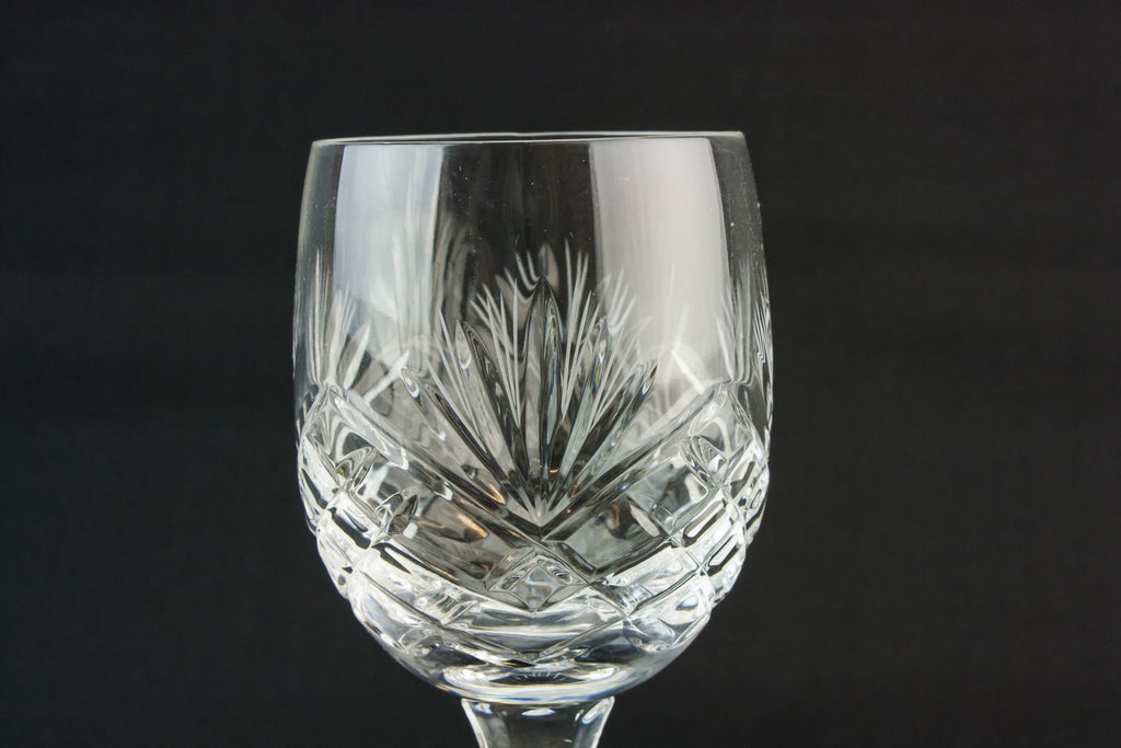 6 large wine glasses