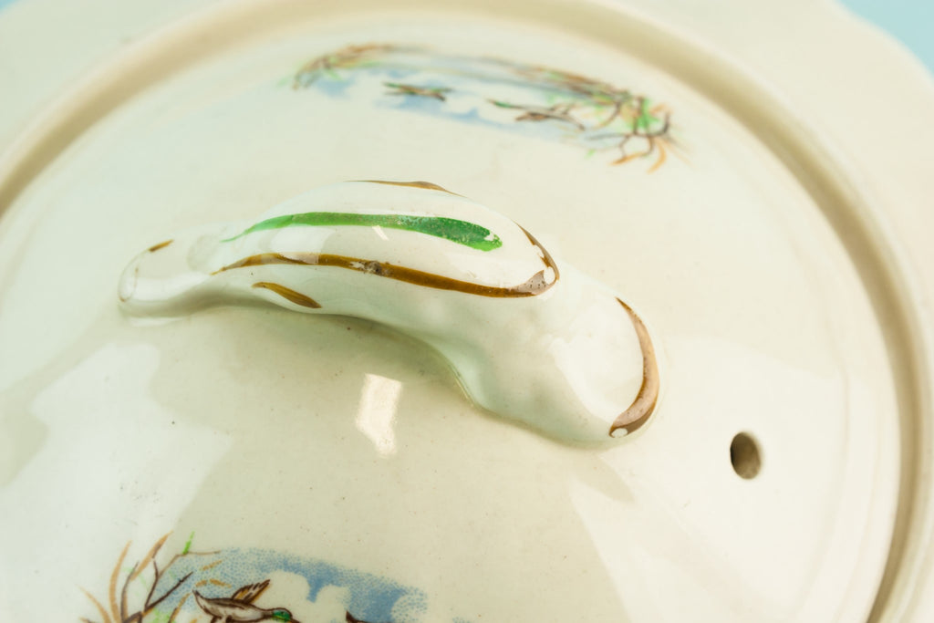 Flying ducks teapot