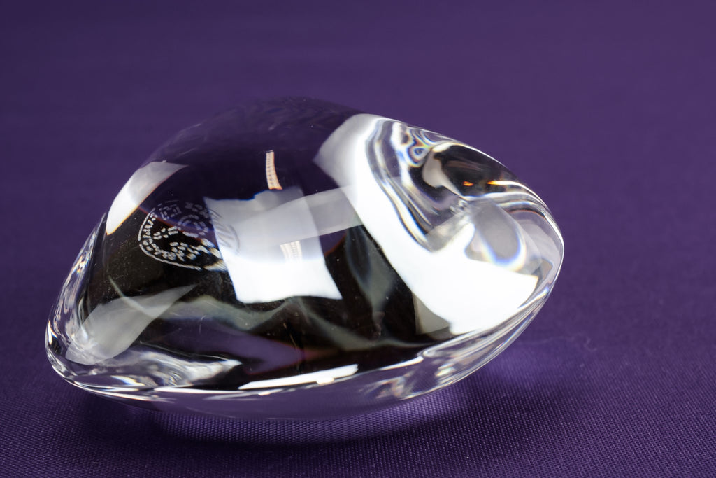 Baccarat glass paperweight