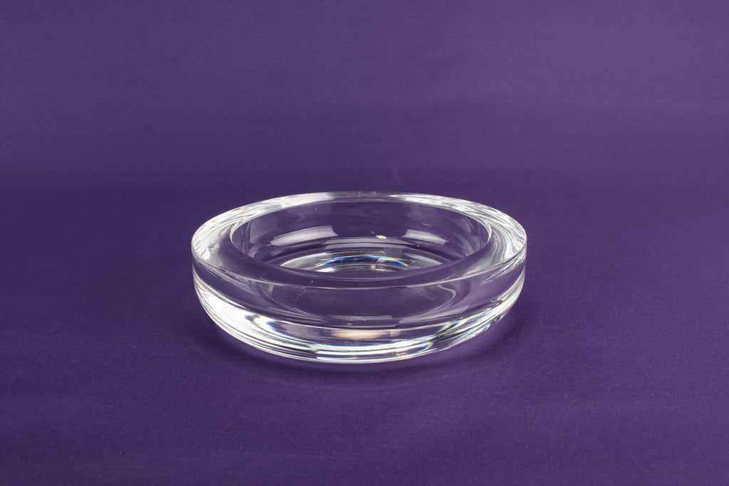 Orrefors glass bowl