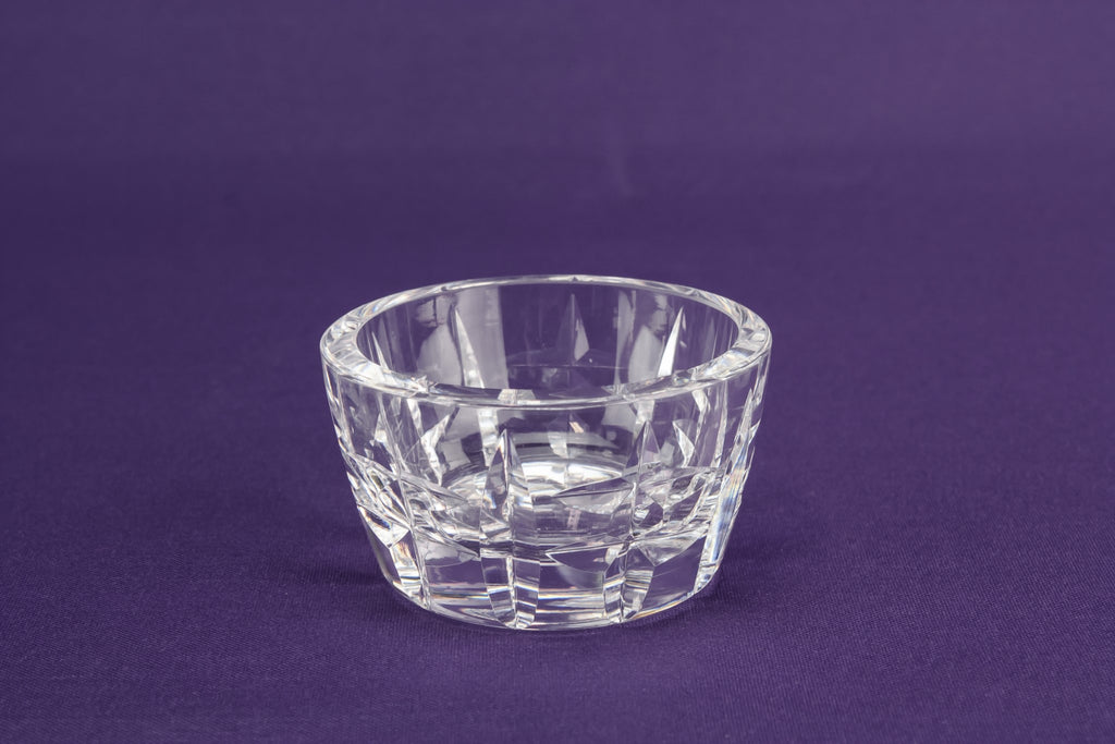 Waterford glass butter dish