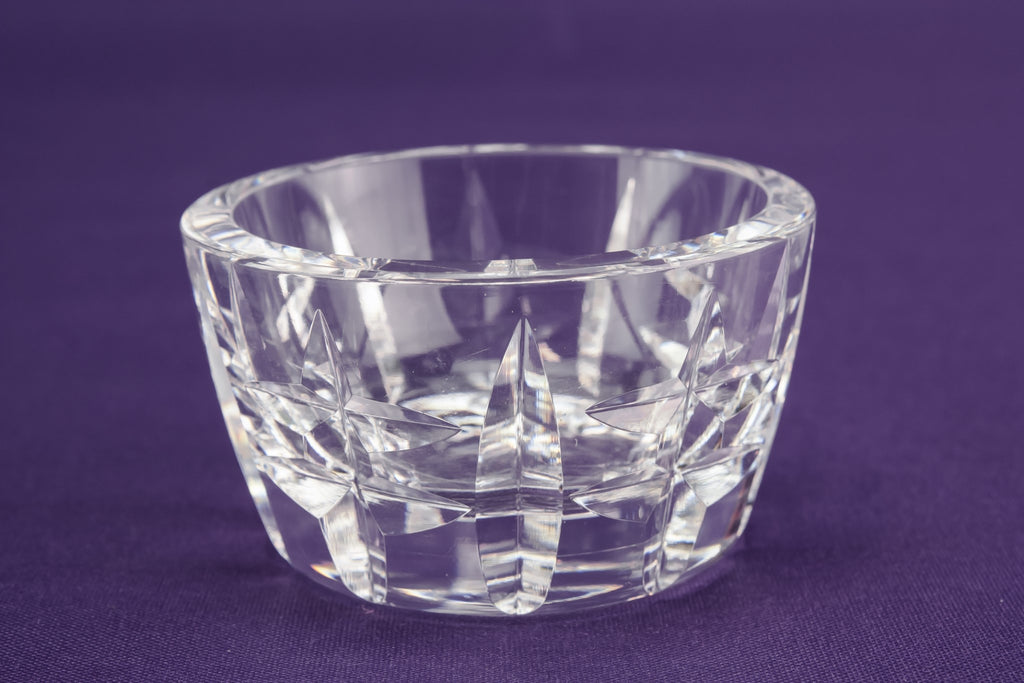 Waterford glass butter dish