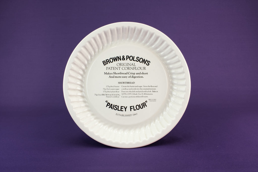 Retro porcelain serving dish