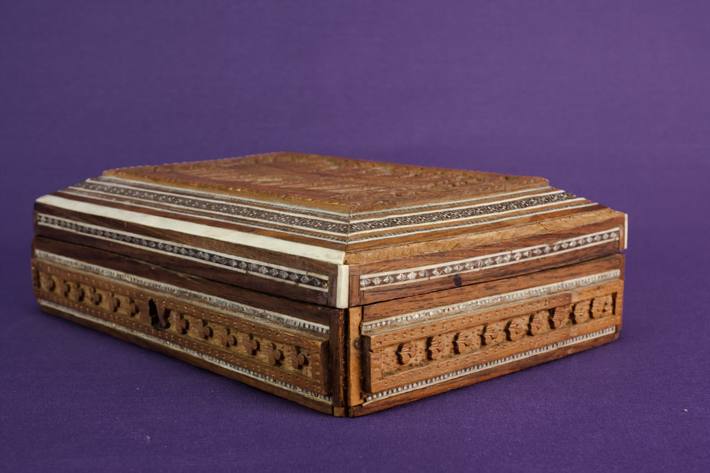 Small wooden box