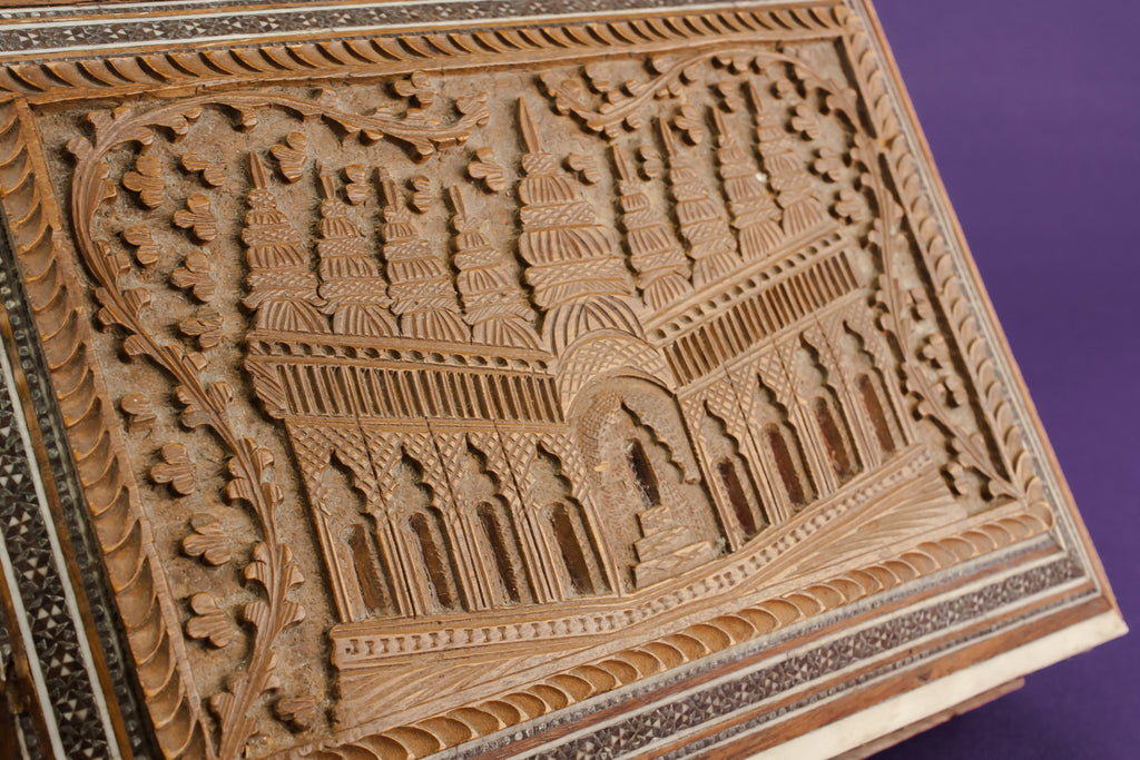 Small wooden box