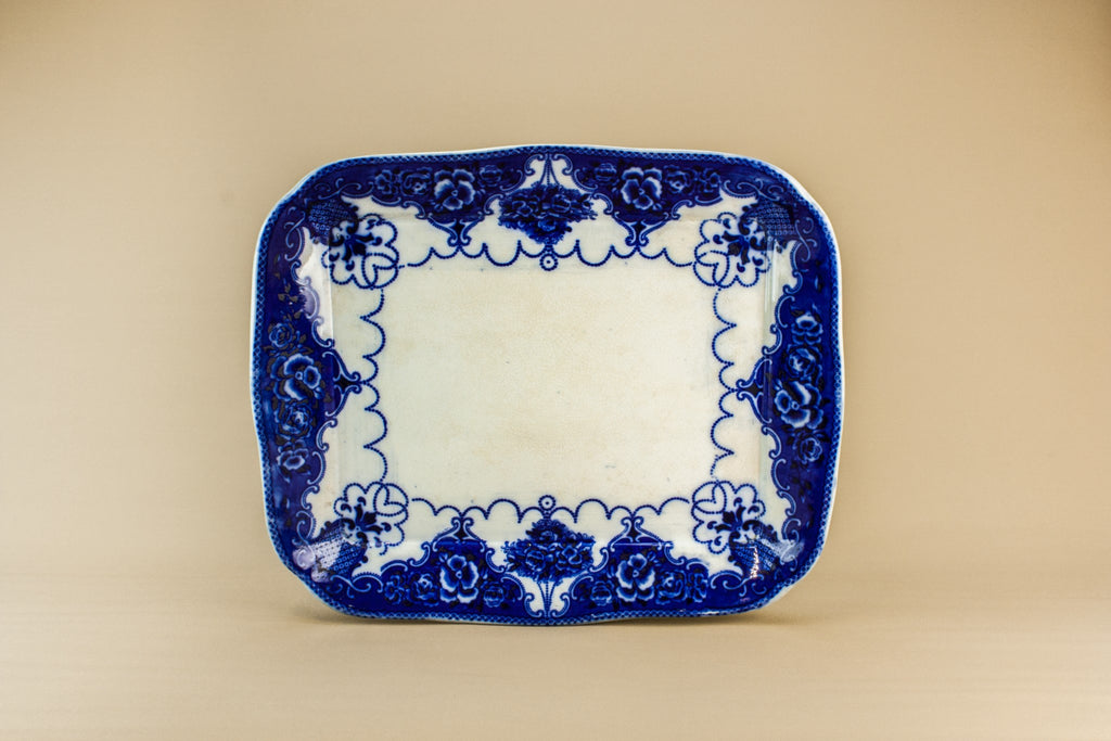 Art Nouveau pottery platter