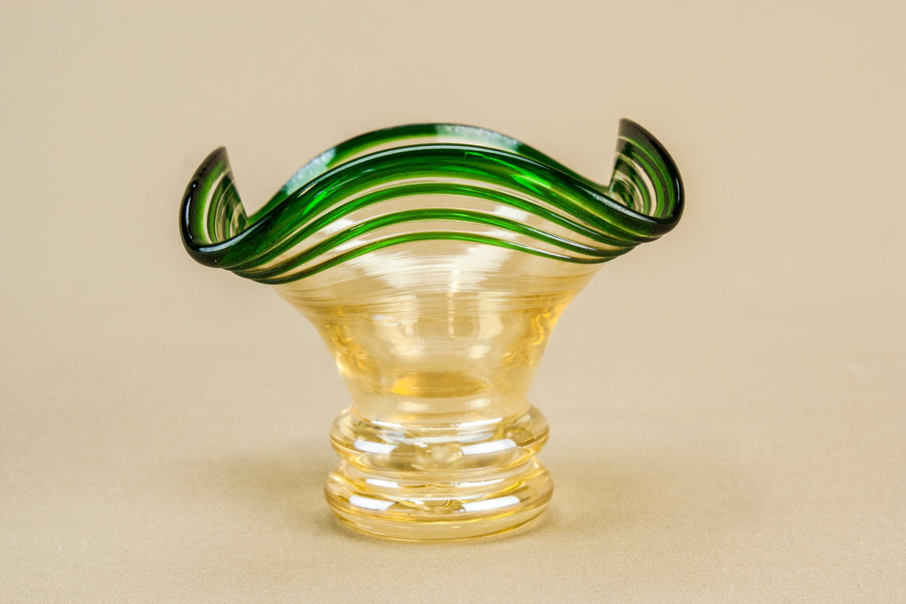 Small Stourbridge glass vase