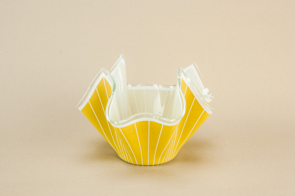 Mid-C Modern glass bowl