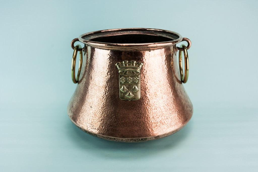 Large copper wine cooler