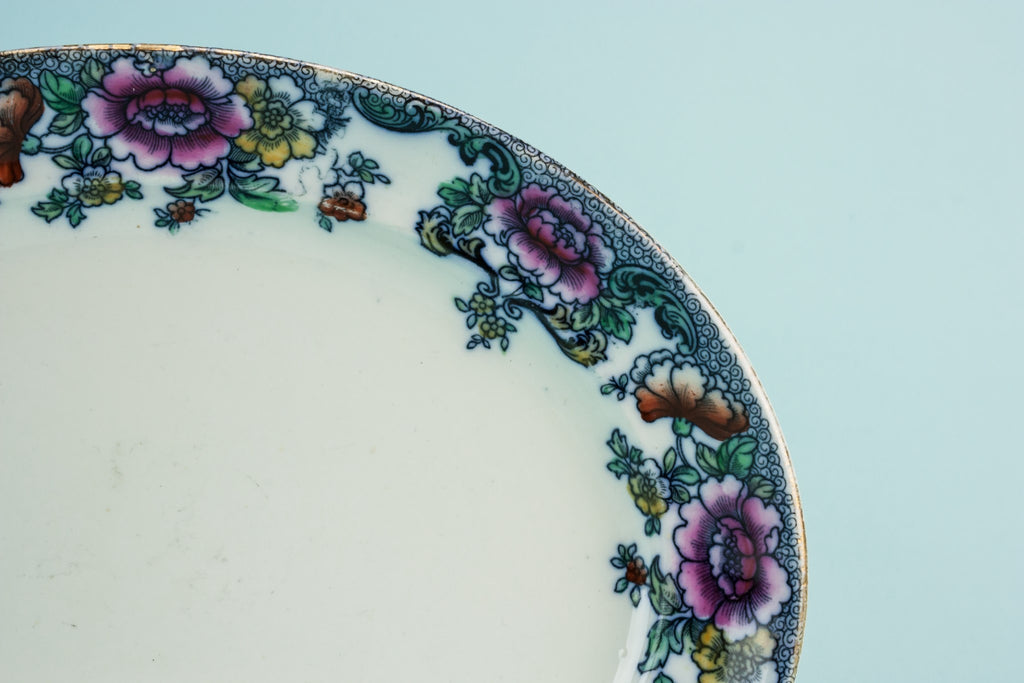 Victorian pottery platter