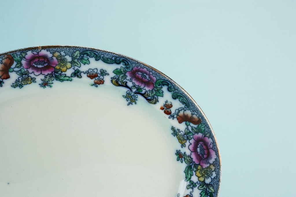 Victorian pottery platter