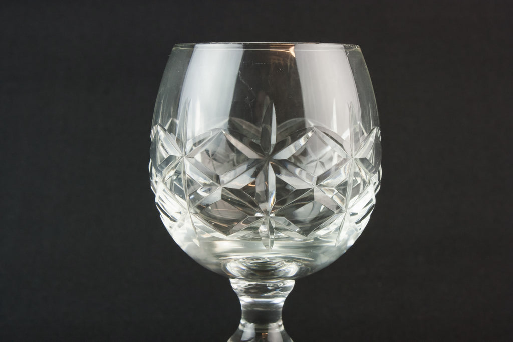 Crystal port glass