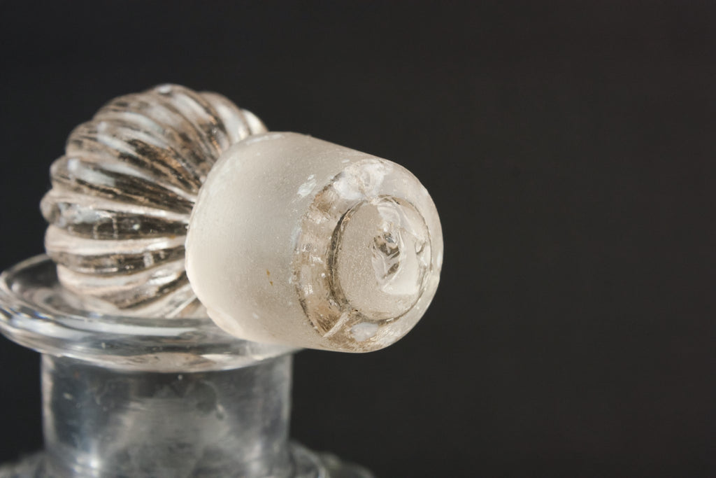 Blown glass small decanter