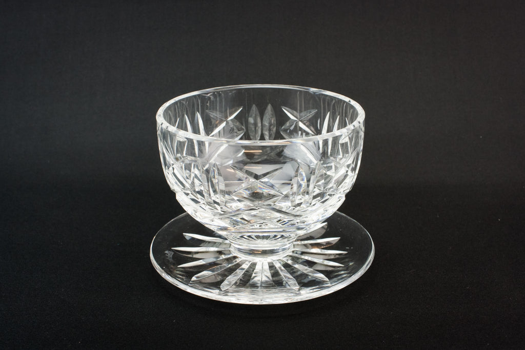 Waterford glass dessert bowl