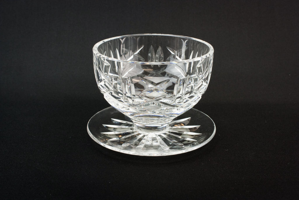 Waterford glass dessert bowl