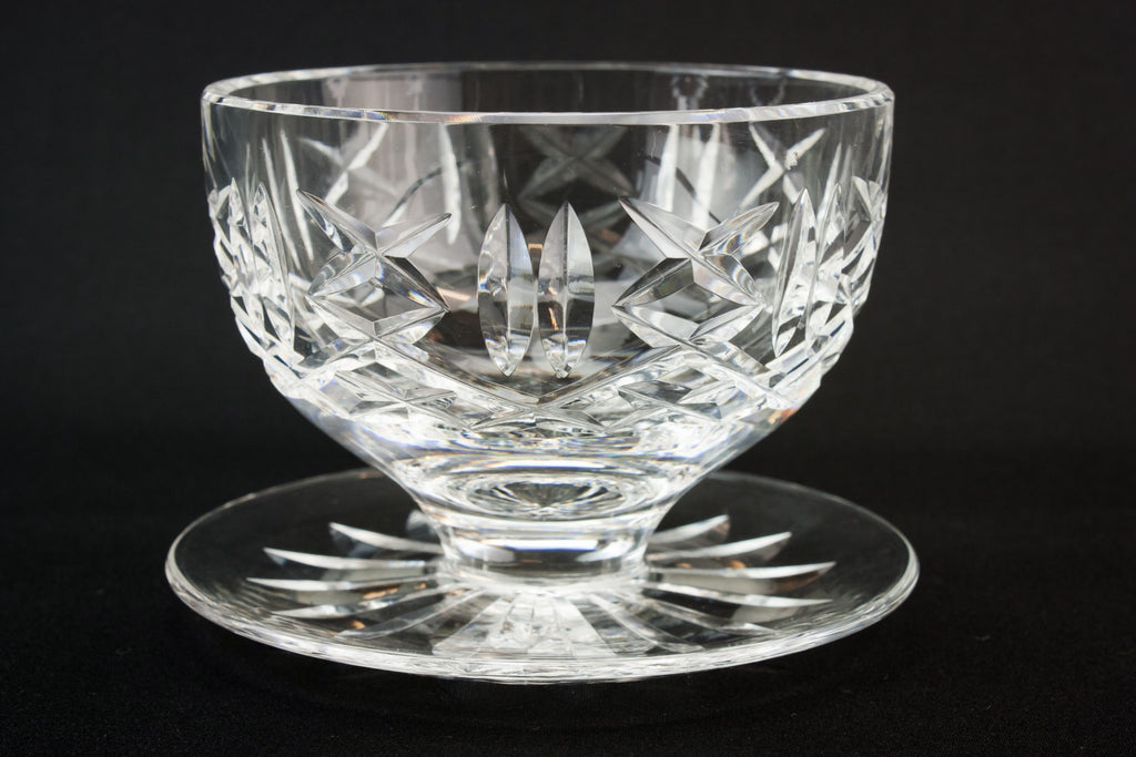Waterford glass dessert bowl