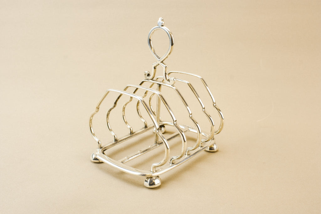 Sterling silver toast rack