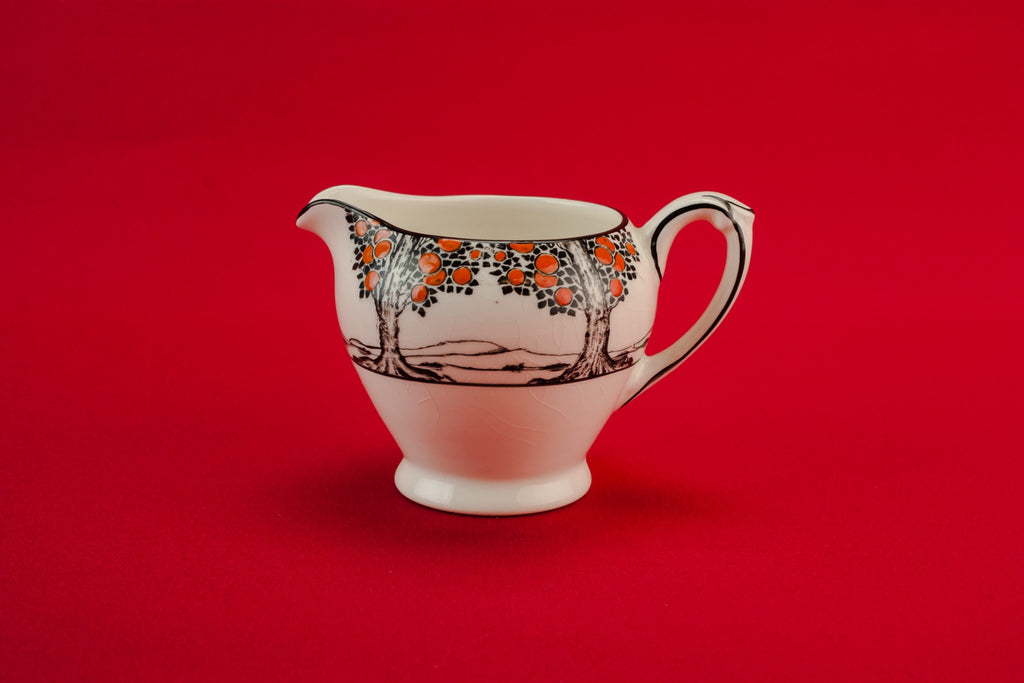 Art Deco pottery creamer