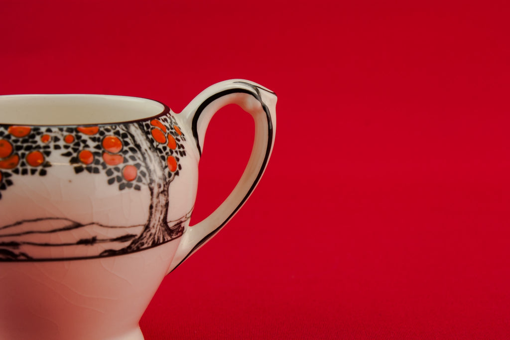 Art Deco pottery creamer