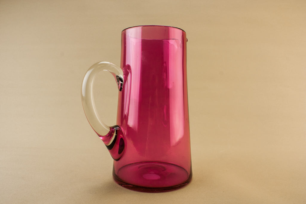 Water cranberry red jug