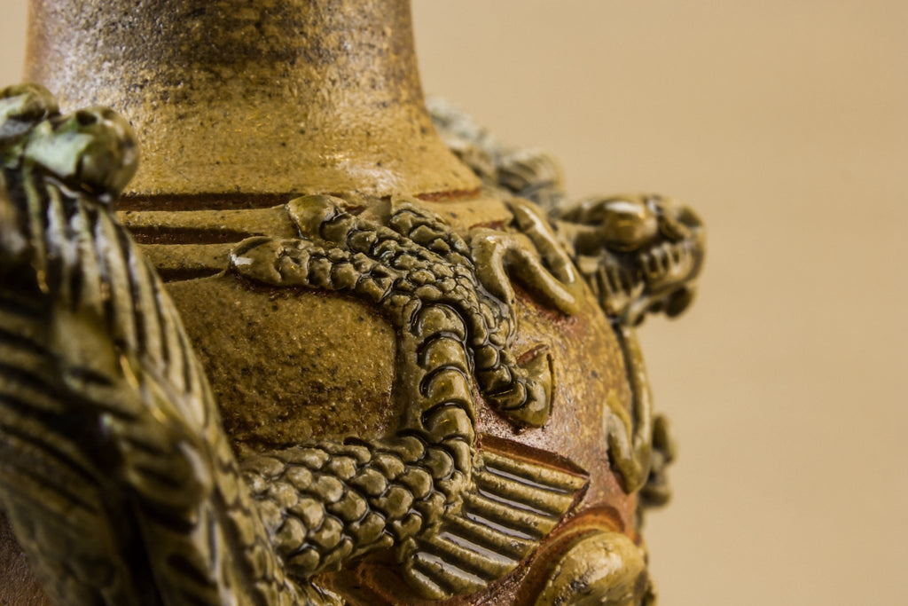Dragon flower vase